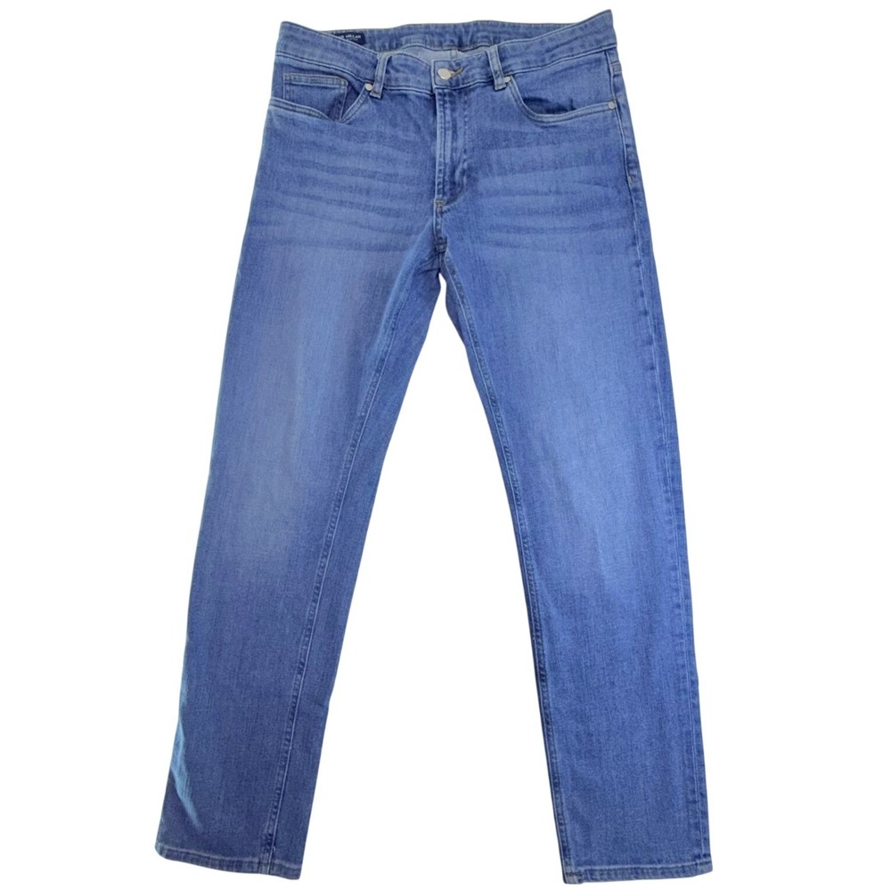 Peter Millar Crown Crafted Jeans Mens 35x32 Blue Stretch Denim Pants